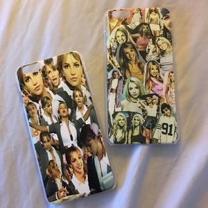 Two Britney Spears Iphone 6+ cases